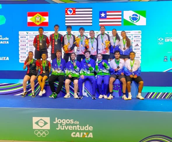 Samara Rank Toporoski conquista duas medalhas de prata nos Jogos da Juventude